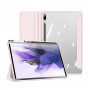 כיסוי לטאבלט מדגם - Samsung Galaxy Tab S8 Plus בצבע - ורוד עשוי מעור