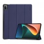 כיסוי לטאבלט מדגם - Xiaomi Pad 5 בצבע - כחול כהה עשוי מעור