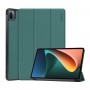 כיסוי לטאבלט מדגם - Xiaomi Pad 5 בצבע - ירוק כהה עשוי מעור
