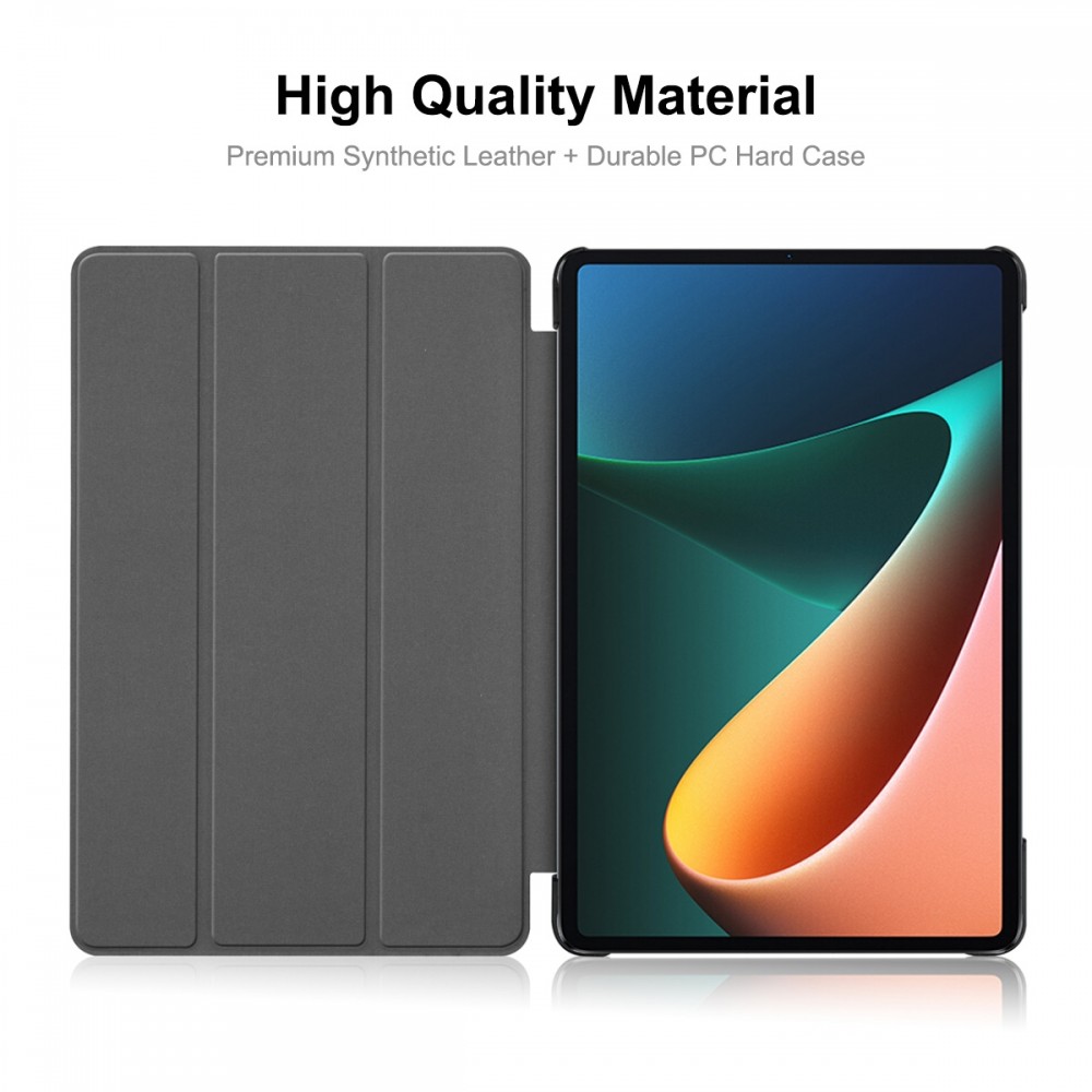 כיסוי לטאבלט מדגם - Xiaomi Pad 5 Pro בצבע - ירוק כהה עשוי מעור
