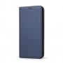 עבור Apple iPhone XS Max כיסוי ארנק / ספר עשוי מעור בצבע כחול עם חריצים לכרטיסי אשראי