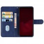 עבור Asus ROG Phone 6 כיסוי ארנק / ספר עשוי מעור בצבע כחול עם חריצים לכרטיסי אשראי