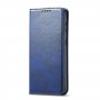 עבור Google Pixel 4 XL כיסוי ארנק / ספר עשוי מעור בצבע כחול עם חריצים לכרטיסי אשראי