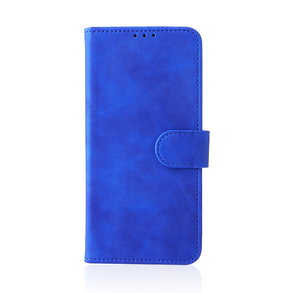 עבור Honor Magic4 Lite כיסוי ארנק / ספר עשוי מעור בצבע כחול עם חריצים לכרטיסי אשראי