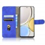 עבור Honor Magic4 Lite כיסוי ארנק / ספר עשוי מעור בצבע כחול עם חריצים לכרטיסי אשראי