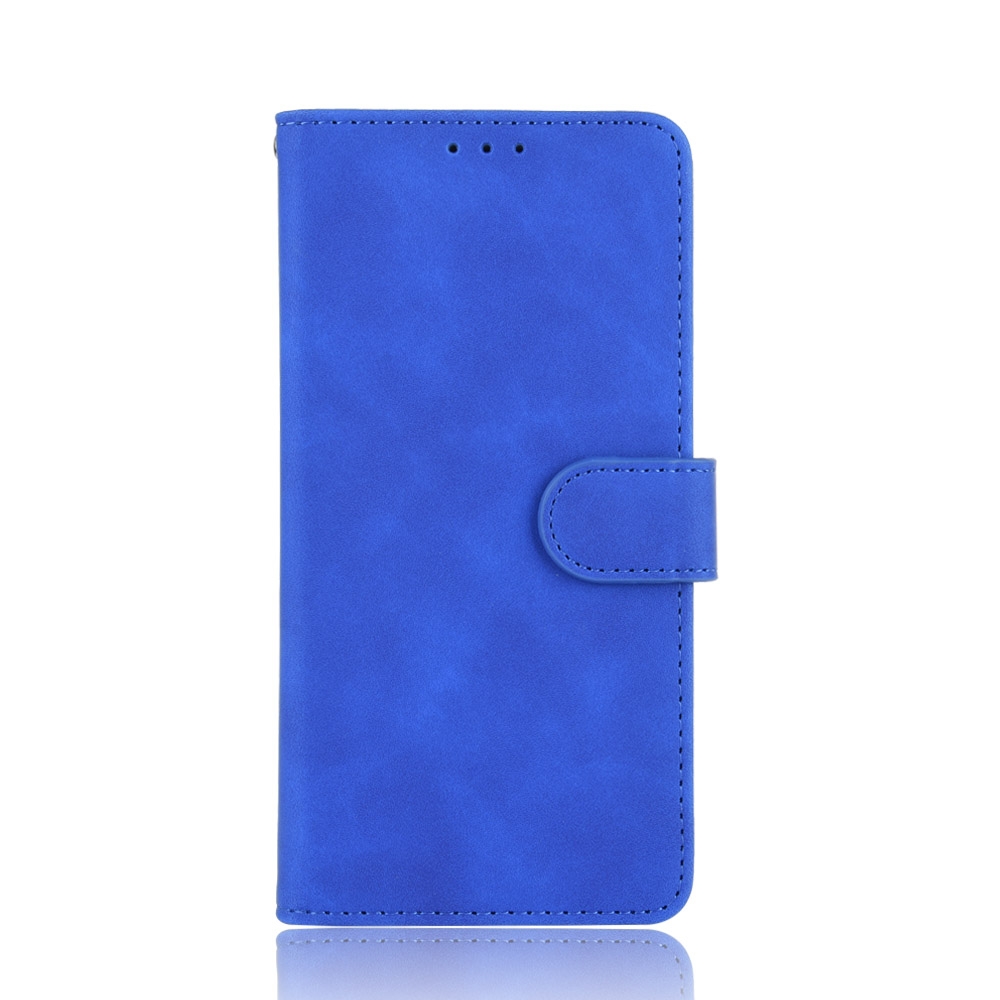 עבור OnePlus 7 Pro כיסוי ארנק / ספר עשוי מעור בצבע כחול עם חריצים לכרטיסי אשראי