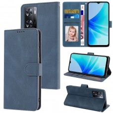 עבור OnePlus Nord N20 SE כיסוי ארנק / ספר עשוי מעור בצבע כחול עם חריצים לכרטיסי אשראי