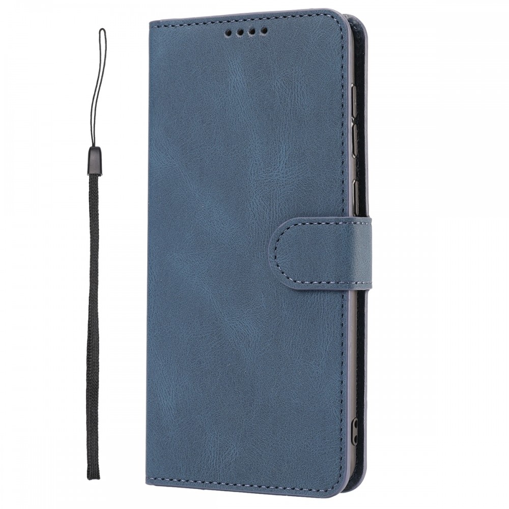 עבור OnePlus Nord N20 SE כיסוי ארנק / ספר עשוי מעור בצבע כחול עם חריצים לכרטיסי אשראי