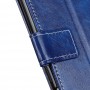 עבור Oppo A54 כיסוי ארנק / ספר עשוי מעור בצבע כחול עם חריצים לכרטיסי אשראי