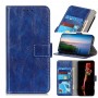 עבור Oppo A74 5G כיסוי ארנק / ספר עשוי מעור בצבע כחול עם חריצים לכרטיסי אשראי