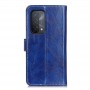עבור Oppo A93 כיסוי ארנק / ספר עשוי מעור בצבע כחול עם חריצים לכרטיסי אשראי