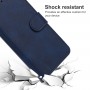 עבור Realme 9 5G כיסוי ארנק / ספר עשוי מעור בצבע כחול עם חריצים לכרטיסי אשראי