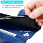 עבור Realme Narzo 20 Pro כיסוי ארנק / ספר עשוי מעור בצבע כחול עם חריצים לכרטיסי אשראי