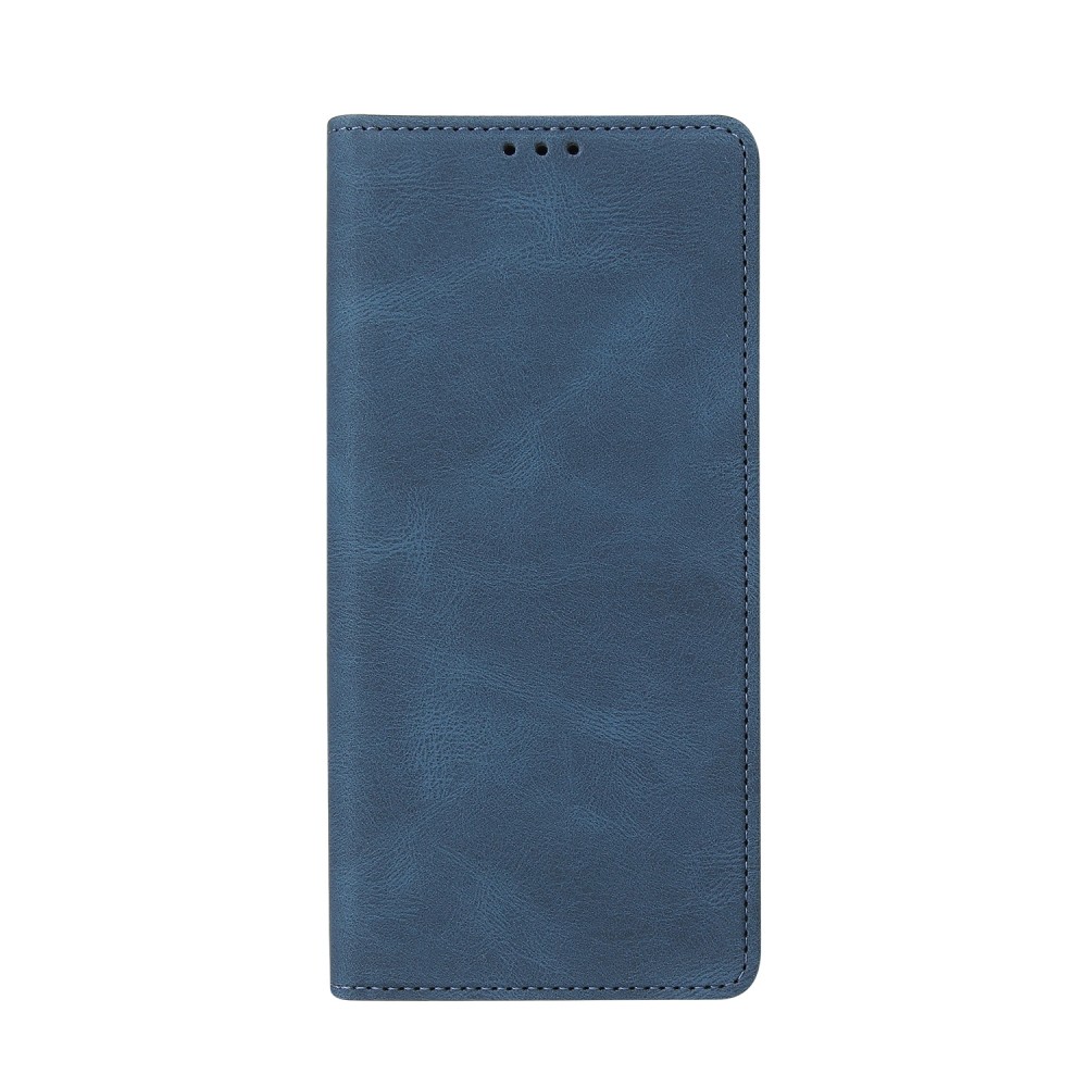 עבור Samsung Galaxy A50 כיסוי ארנק / ספר עשוי מעור בצבע כחול עם חריצים לכרטיסי אשראי