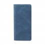 עבור Samsung Galaxy A71 כיסוי ארנק / ספר עשוי מעור בצבע כחול עם חריצים לכרטיסי אשראי