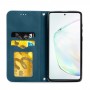 עבור Samsung Galaxy Note10 Lite כיסוי ארנק / ספר עשוי מעור בצבע כחול עם חריצים לכרטיסי אשראי