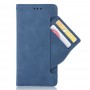 עבור Samsung Galaxy Note10+ 5G כיסוי ארנק / ספר עשוי מעור בצבע כחול עם חריצים לכרטיסי אשראי