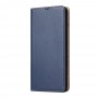 עבור Samsung Galaxy S10 כיסוי ארנק / ספר עשוי מעור בצבע כחול עם חריצים לכרטיסי אשראי