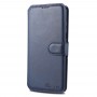 עבור Samsung Galaxy S20+ כיסוי ארנק / ספר עשוי מעור בצבע כחול עם חריצים לכרטיסי אשראי