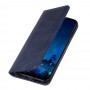 עבור Xiaomi 12T כיסוי ארנק / ספר עשוי מעור בצבע כחול עם חריצים לכרטיסי אשראי