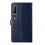 עבור Xiaomi Mi 10 Pro 5G כיסוי ארנק / ספר עשוי מעור בצבע כחול עם חריצים לכרטיסי אשראי