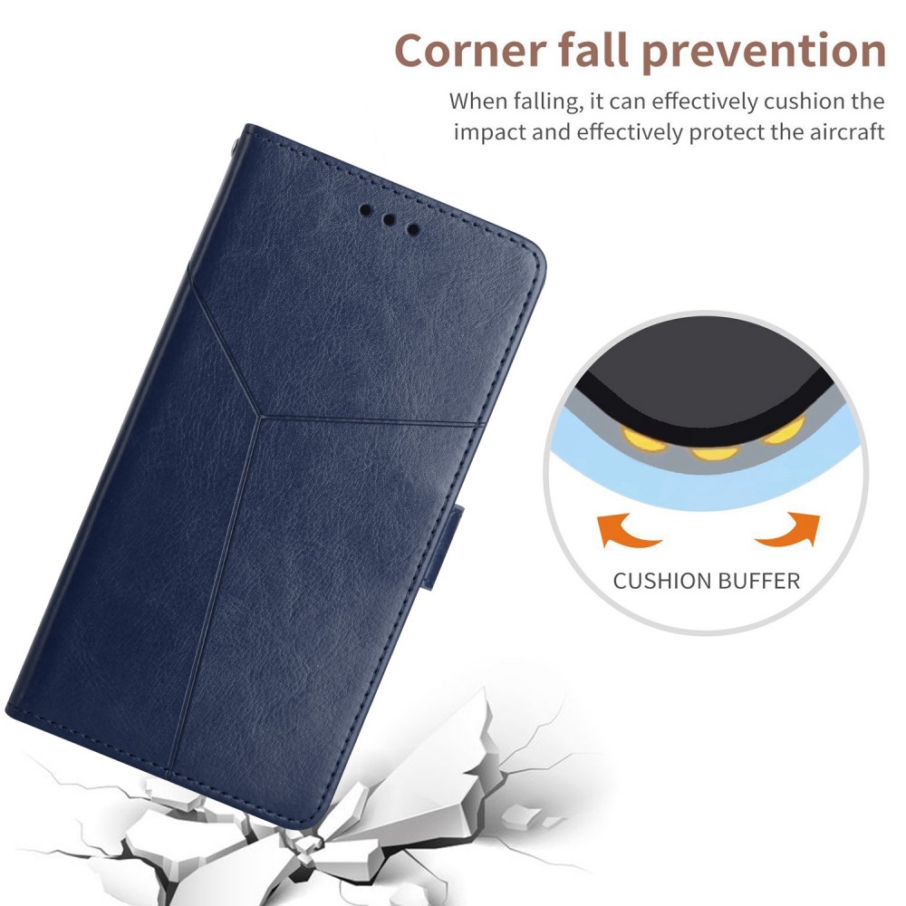 עבור Xiaomi Mi 10 Pro 5G כיסוי ארנק / ספר עשוי מעור בצבע כחול עם חריצים לכרטיסי אשראי
