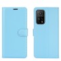 עבור Xiaomi Mi 10T Pro 5G כיסוי ארנק / ספר עשוי מעור בצבע כחול עם חריצים לכרטיסי אשראי