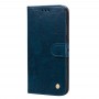 עבור Xiaomi Mi 8 כיסוי ארנק / ספר עשוי מעור בצבע כחול עם חריצים לכרטיסי אשראי