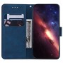עבור Xiaomi Redmi A1 כיסוי ארנק / ספר עשוי מעור בצבע כחול עם חריצים לכרטיסי אשראי