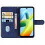 עבור Xiaomi Redmi A1+ כיסוי ארנק / ספר עשוי מעור בצבע כחול עם חריצים לכרטיסי אשראי
