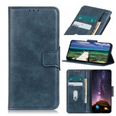עבור Xiaomi Redmi Note 11 כיסוי ארנק / ספר עשוי מעור בצבע כחול עם חריצים לכרטיסי אשראי