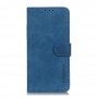 עבור Xiaomi Redmi Note 8 2021 כיסוי ארנק / ספר עשוי מעור בצבע כחול עם חריצים לכרטיסי אשראי
