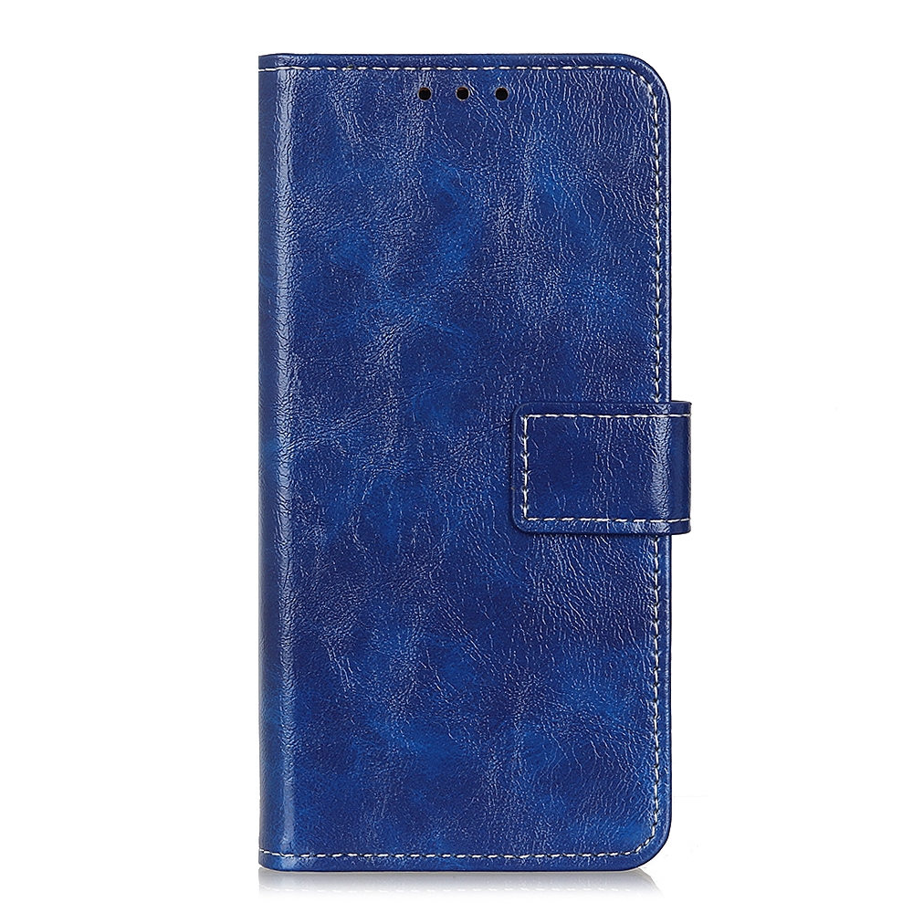 עבור Xiaomi Redmi Note 9 4G כיסוי ארנק / ספר עשוי מעור בצבע כחול עם חריצים לכרטיסי אשראי