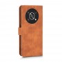 עבור Honor X30 כיסוי ארנק / ספר עשוי מעור בצבע חום עם חריצים לכרטיסי אשראי