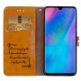 עבור Huawei P30 Pro כיסוי ארנק / ספר עשוי מעור בצבע חום עם חריצים לכרטיסי אשראי