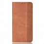 עבור OnePlus 10 Pro כיסוי ארנק / ספר עשוי מעור בצבע חום עם חריצים לכרטיסי אשראי