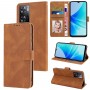 עבור OnePlus Nord N20 SE כיסוי ארנק / ספר עשוי מעור בצבע חום עם חריצים לכרטיסי אשראי