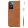 עבור Oppo A57 4G כיסוי ארנק / ספר עשוי מעור בצבע חום עם חריצים לכרטיסי אשראי