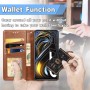עבור Realme GT 5G כיסוי ארנק / ספר עשוי מעור בצבע חום עם חריצים לכרטיסי אשראי