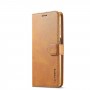 עבור Samsung Galaxy M53 כיסוי ארנק / ספר עשוי מעור בצבע חום עם חריצים לכרטיסי אשראי