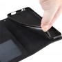 עבור Samsung Galaxy Note10+ כיסוי ארנק / ספר עשוי מעור בצבע חום עם חריצים לכרטיסי אשראי