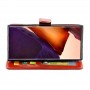 עבור Samsung Galaxy Note20 Ultra 5G כיסוי ארנק / ספר עשוי מעור בצבע חום עם חריצים לכרטיסי אשראי