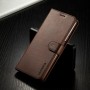 עבור Xiaomi Mi 10T Lite 5G כיסוי ארנק / ספר עשוי מעור בצבע חום עם חריצים לכרטיסי אשראי