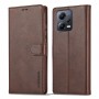 עבור Xiaomi Poco X5 כיסוי ארנק / ספר עשוי מעור בצבע חום עם חריצים לכרטיסי אשראי