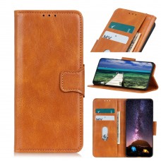 עבור Xiaomi Redmi Note 11 כיסוי ארנק / ספר עשוי מעור בצבע חום עם חריצים לכרטיסי אשראי