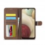 עבור Samsung Galaxy M53 כיסוי ארנק / ספר עשוי מעור בצבע קפה עם חריצים לכרטיסי אשראי