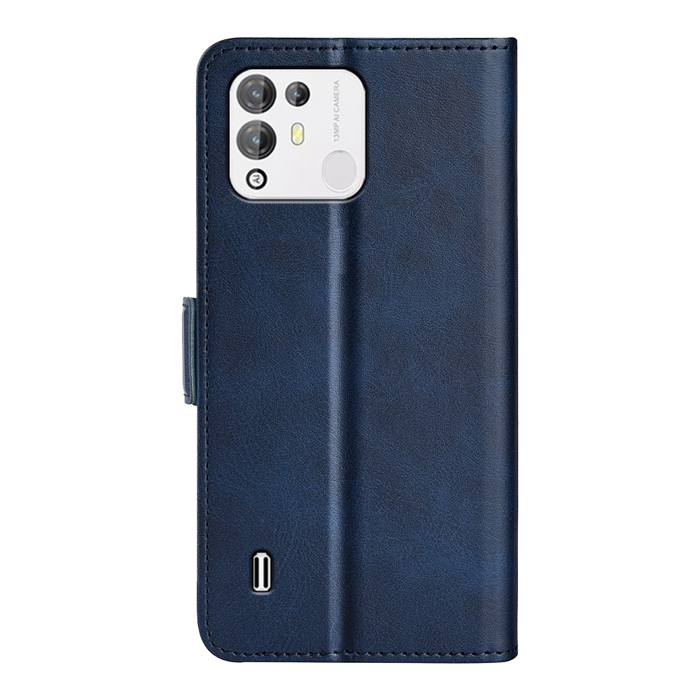 עבור Blackview A55 Pro כיסוי ארנק / ספר עשוי מעור בצבע כחול כהה עם חריצים לכרטיסי אשראי