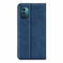 עבור Nokia G21 כיסוי ארנק / ספר עשוי מעור בצבע כחול כהה עם חריצים לכרטיסי אשראי