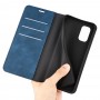 עבור Nokia G21 כיסוי ארנק / ספר עשוי מעור בצבע כחול כהה עם חריצים לכרטיסי אשראי
