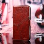 עבור Realme Narzo 20A כיסוי ארנק / ספר עשוי מעור בצבע חום כהה עם חריצים לכרטיסי אשראי